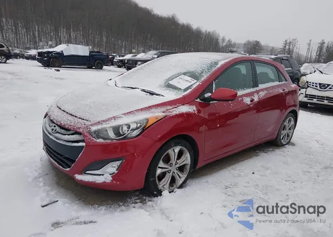 2013 Hyundai Elantra Gt из США, поврежденный, VIN KMHD35LEXDU147546